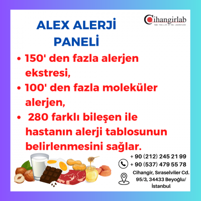 Alex alerji testi