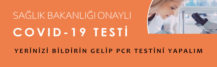 SAĞLIK BAKANLIĞI ONAYLI COVID-19 TESTİ